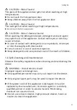 Preview for 9 page of Siemens WM14VMH0NL User Manual And Installation Instructions