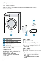 Preview for 14 page of Siemens WM14VMH0NL User Manual And Installation Instructions