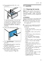 Preview for 33 page of Siemens WM14VMH4GB User Manual And Installation Instructions