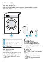 Preview for 14 page of Siemens WM14VMH5NL User Manual And Installation Instructions