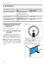 Preview for 32 page of Siemens WM14VMHADN User Manual And Installation Instructions