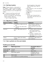 Preview for 34 page of Siemens WM14VMHADN User Manual And Installation Instructions