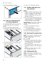 Preview for 38 page of Siemens WM14VMHADN User Manual And Installation Instructions