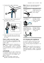 Предварительный просмотр 17 страницы Siemens WM14VPH3GB User Manual And Installation Instructions