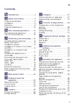 Предварительный просмотр 3 страницы Siemens WM14W447DN Instruction Manual And Installation Instructions