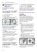 Предварительный просмотр 34 страницы Siemens WM14W447DN Instruction Manual And Installation Instructions