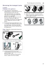 Preview for 37 page of Siemens WM14W460HK Instruction Manual And Installation Instructions