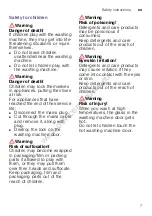 Preview for 7 page of Siemens WM14W590GB Instruction Manual And Installation Instructions