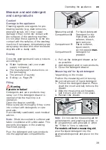 Preview for 39 page of Siemens WM14W5H0GB Instruction Manual And Installation Instructions