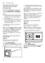 Preview for 44 page of Siemens WM14W5H0GB Instruction Manual And Installation Instructions