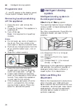 Предварительный просмотр 28 страницы Siemens WM14W640IL Instruction Manual And Installation Instructions