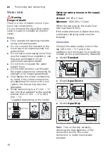 Preview for 18 page of Siemens WM14W740EU Instruction Manual