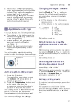 Preview for 41 page of Siemens WM14W740EU Instruction Manual