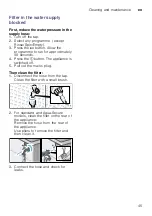 Preview for 45 page of Siemens WM14W740EU Instruction Manual