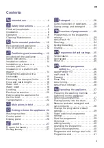 Предварительный просмотр 3 страницы Siemens WM14W790AU Instruction Manual And Installation Instructions