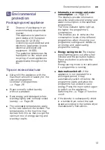 Preview for 13 page of Siemens WM14W790IL Instruction Manual And Installation Instructions