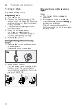 Preview for 22 page of Siemens WM14W790IL Instruction Manual And Installation Instructions