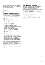 Preview for 35 page of Siemens WM14W790IL Instruction Manual And Installation Instructions