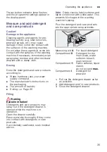 Предварительный просмотр 35 страницы Siemens WM14W790IN Instruction Manual And Installation Instructions