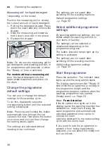 Предварительный просмотр 36 страницы Siemens WM14W790IN Instruction Manual And Installation Instructions