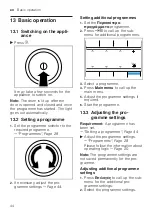 Preview for 44 page of Siemens WM14XEH1GR User Manual And Installation Instructions