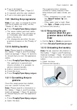 Preview for 47 page of Siemens WM14XEH1GR User Manual And Installation Instructions