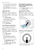 Предварительный просмотр 44 страницы Siemens WM14XEH4GB User Manual And Assembly Instructions