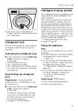 Предварительный просмотр 45 страницы Siemens WM14XEH4GB User Manual And Assembly Instructions