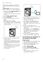 Предварительный просмотр 48 страницы Siemens WM14XEH4GB User Manual And Assembly Instructions