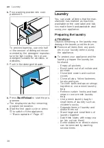 Preview for 38 page of Siemens WM14XGH4GB User Manual And Assembly Instructions