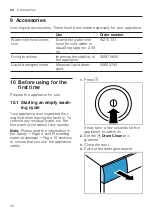 Preview for 34 page of Siemens WM14XMH0EU User Manual And Installation Instruction