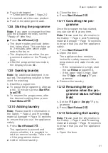 Preview for 41 page of Siemens WM14XMH0EU User Manual And Installation Instruction