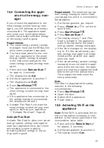 Preview for 45 page of Siemens WM14XMH0EU User Manual And Installation Instruction