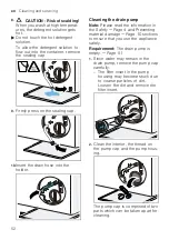 Preview for 52 page of Siemens WM14XMH0EU User Manual And Installation Instruction