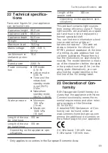 Preview for 69 page of Siemens WM14XMH0EU User Manual And Installation Instruction