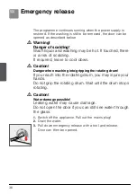 Preview for 36 page of Siemens WM14Y540ES Instruction Manual And Installation Instructions