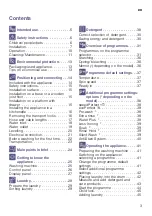 Preview for 3 page of Siemens WM14Y748DN Instruction Manual And Installation Instructions