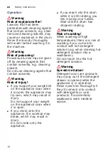 Preview for 10 page of Siemens WM14Y748DN Instruction Manual And Installation Instructions