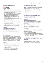 Preview for 15 page of Siemens WM14Y748DN Instruction Manual And Installation Instructions