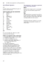 Preview for 40 page of Siemens WM14Y748DN Instruction Manual And Installation Instructions