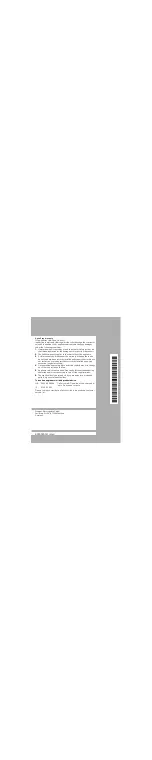 Preview for 60 page of Siemens WM14Y790EU Instruction Manual And Installation Instructions