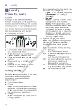 Preview for 14 page of Siemens WM14Y792GB Instruction Manual And Installation Instructions