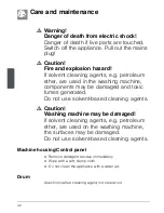 Предварительный просмотр 42 страницы Siemens WM14Y890GB Instruction Manual And Installation Instructions