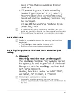 Предварительный просмотр 57 страницы Siemens WM14Y890GB Instruction Manual And Installation Instructions