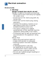 Предварительный просмотр 66 страницы Siemens WM14Y890GB Instruction Manual And Installation Instructions