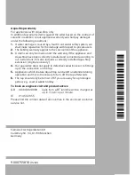 Предварительный просмотр 72 страницы Siemens WM14Y890GB Instruction Manual And Installation Instructions