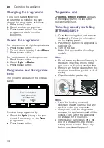 Preview for 44 page of Siemens WM14Y892GB Instruction Manual