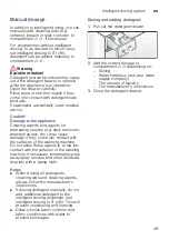 Preview for 49 page of Siemens WM14Y892GB Instruction Manual