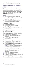 Preview for 22 page of Siemens WM14YH89GB Instruction Manual And Installation Instructions