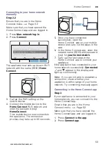 Preview for 53 page of Siemens WM14YH89GB Instruction Manual And Installation Instructions